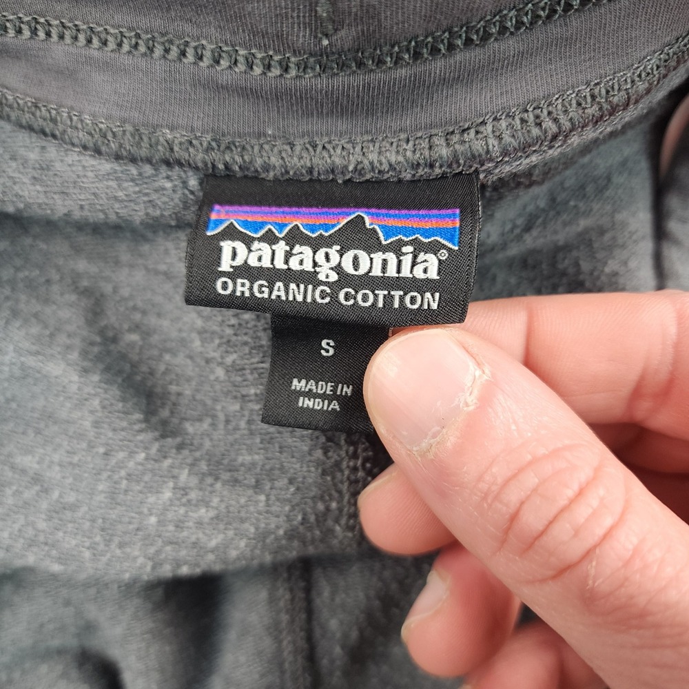 Patagonia Womens S Ahnya Jogger‎ Pants Forge Grey Fleece Sweatpants Knit 21971 - Picture 3 of 7